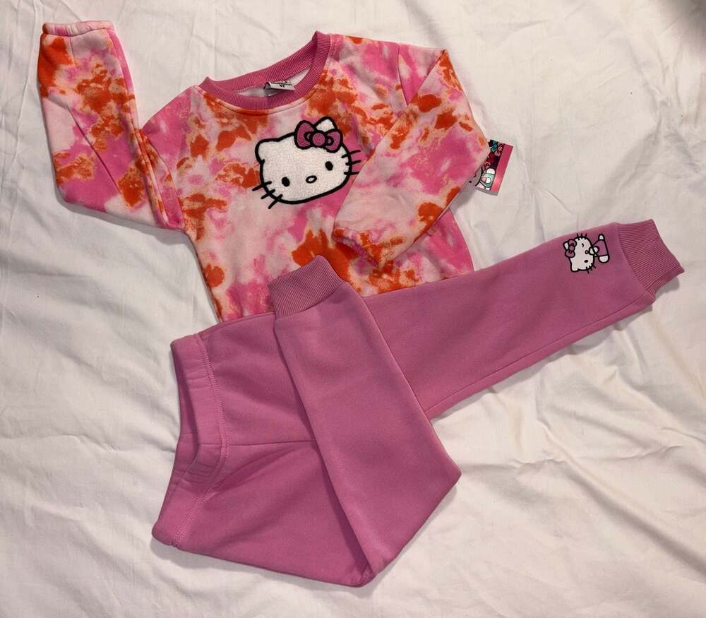 Hello Kitty 2-Piece Outfit Set Size 4T NWT